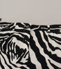 Dolce & Gabbana Zebra Print Mid Waist Hot Pants