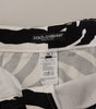 Dolce & Gabbana Zebra Print Mid Waist Hot Pants