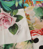 Short taille haute à fleurs Dolce & Gabbana
