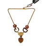 Dolce & Gabbana Glamorous Gold Crystal Charm Necklace