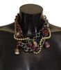 Dolce & Gabbana Sicilian Elegance Gold-Tone Statement Necklace
