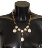 Dolce & Gabbana Elegant Timeless Statement Necklace