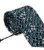 Dolce & Gabbana Blue Circle Fantasy Print Silk Adjustable Accessory Tie