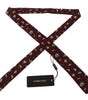 Dolce &amp; Gabbana Maroon Elegance Silk Tie