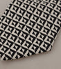 Dolce &amp; Gabbana Elegant Silk Black Tie for the Dapper Gentleman