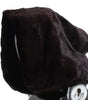 Dolce & Gabbana Exclusive Purple Weasel Fur Hooded Scarf
