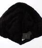 Dolce & Gabbana Exclusive Purple Weasel Fur Hooded Scarf