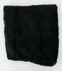 Dolce & Gabbana Exclusive Green Weasel Fur Hooded Scarf