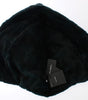 Dolce & Gabbana Exclusive Green Weasel Fur Hooded Scarf