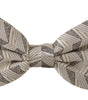 Dolce & Gabbana Gray 100% Silk Adjustable Neck Papillon Bow Tie