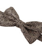 Dolce &amp; Gabbana Elegant Silk Black &amp; White Bow Tie