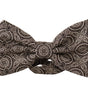 Dolce &amp; Gabbana Elegant Silk Black &amp; White Bow Tie