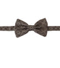 Dolce &amp; Gabbana Elegant Silk Black &amp; White Bow Tie