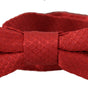 Dolce &amp; Gabbana Elegant Red Silk Bow Tie