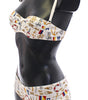 Dolce &amp; Gabbana Elegant White Sailor Print Lingerie Set