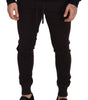 Dolce & Gabbana Brown Cashmere Trousers Bottoms Drawstring Pants