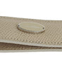 Dolce & Gabbana Elegant Beige Leather Money Clip