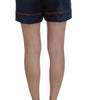 Dolce & Gabbana Elegant Silk Stretch Mini Shorts