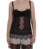 Dolce & Gabbana Elegant Silk Floral Lace Babydoll Chemise