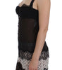 Dolce & Gabbana Elegant Silk Floral Lace Babydoll Chemise