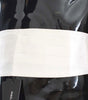 Dolce & Gabbana Elegant White Silk Cummerbund