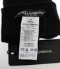 Gants sans doigts en cachemire ornés de sequins Dolce &amp; Gabbana