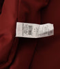 Dolce & Gabbana Red Wool Double Breasted Coat Jacket