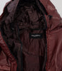 Dolce & Gabbana Bordeaux Cotton Hooded Full Zip Jacket