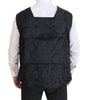 Dolce & Gabbana Black Nylon Full Zip Sleeveless Jacket