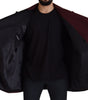 Dolce & Gabbana Bordeaux Polyester Double Breasted Jacket