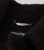 Dolce & Gabbana Black Alpaca Button Down Trench Coat Jacket