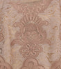 Dolce & Gabbana Pink Silk Lace Ricamo Shift Gown Dress