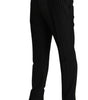 Costume deux pièces slim à rayures noires élégant de Dolce &amp; Gabbana