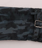 Dolce & Gabbana Blue Camouflage Trench Trench