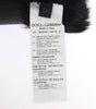Dolce & Gabbana Elegant Black & Bordeaux Leather Gloves