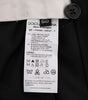 Dolce & Gabbana Black Striped Wool Stretch Pants