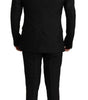 Costume Martini deux pièces noir élégant Dolce &amp; Gabbana