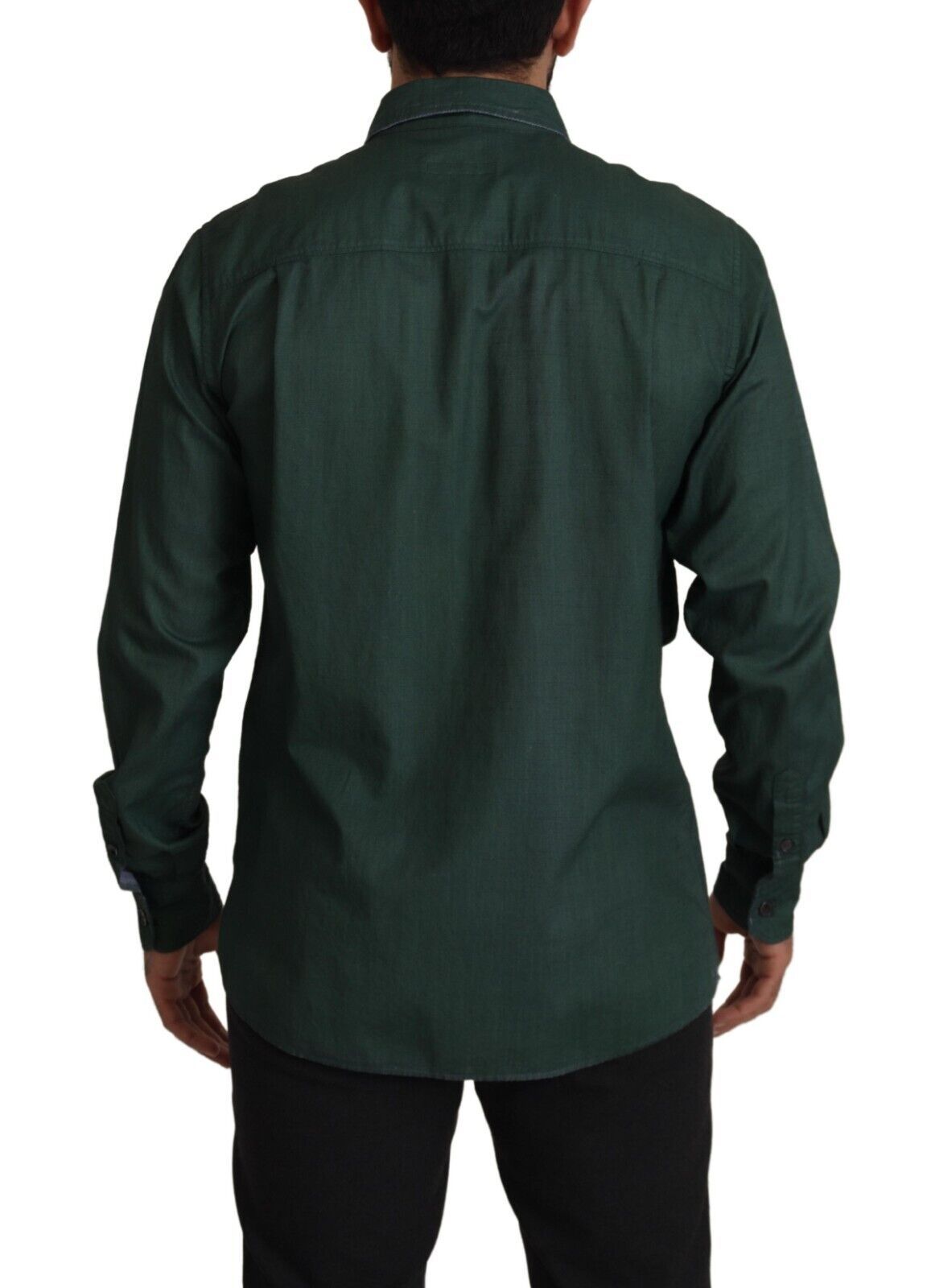 Chemise décontractée slim fit Dolce &amp; Gabbana Emerald Elegance