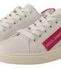 Baskets basses élégantes en cuir blanc Dolce &amp; Gabbana