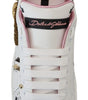 Baskets en cuir chic Queen Crown de Dolce &amp; Gabbana