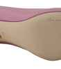 Escarpins en cuir Dolce &amp; Gabbana Devotion en rose