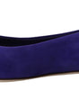 Dolce & Gabbana Purple Suede Crystals Loafers Flats Shoes