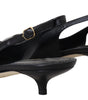 Dolce &amp; Gabbana - Escarpins élégants à bride arrière en cuir noir