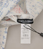 Dolce & Gabbana Algebra Print Round Neck Cotton Tee