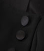Dolce & Gabbana Black Slim Fit Long Sleeves Snap Jacket
