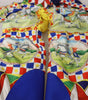 Dolce & Gabbana Multicolor Printed Snow Trouser Pants