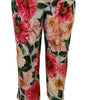 Dolce &amp; Gabbana Exquisite Silk High Waist Pants