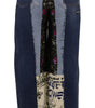 Dolce &amp; Gabbana High-Waist Multicolor Wide-Cut Jeans