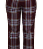 Dolce &amp; Gabbana Elegant High Waist Wool-Blend Trousers