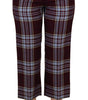 Dolce &amp; Gabbana Elegant High Waist Wool-Blend Trousers